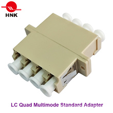 LC Quad Multimode Standard Kunststoff Faseroptik Adapter